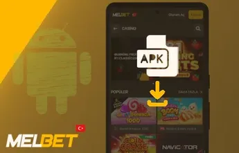 Melbet mobil indirme bölümü